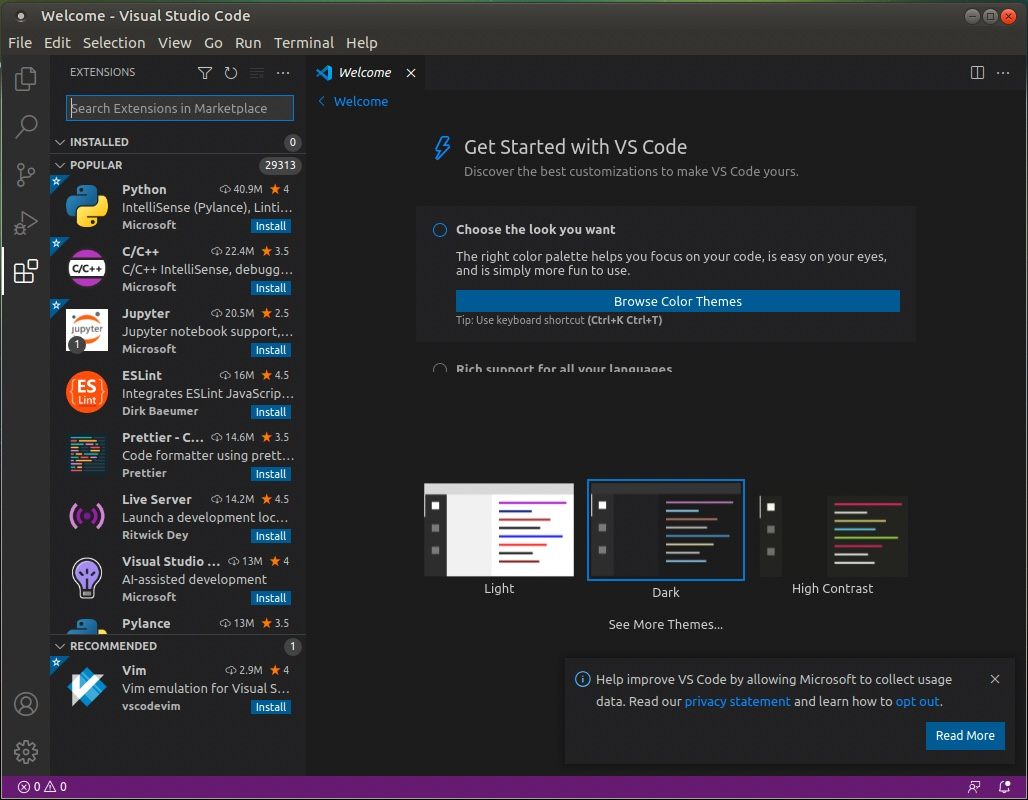 Cara install VSCode di Ubuntu - 2021