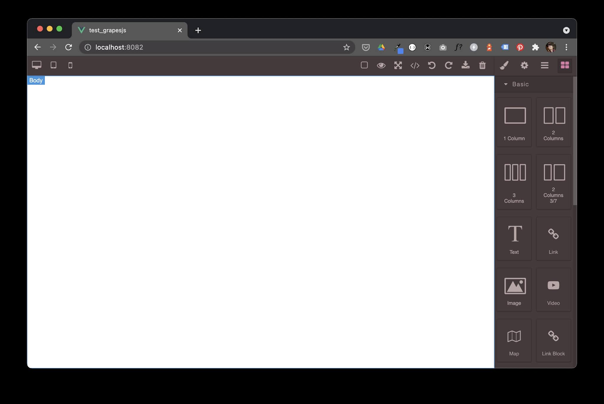 Cara install dan integrasi GrapesJS dengan Vue 2