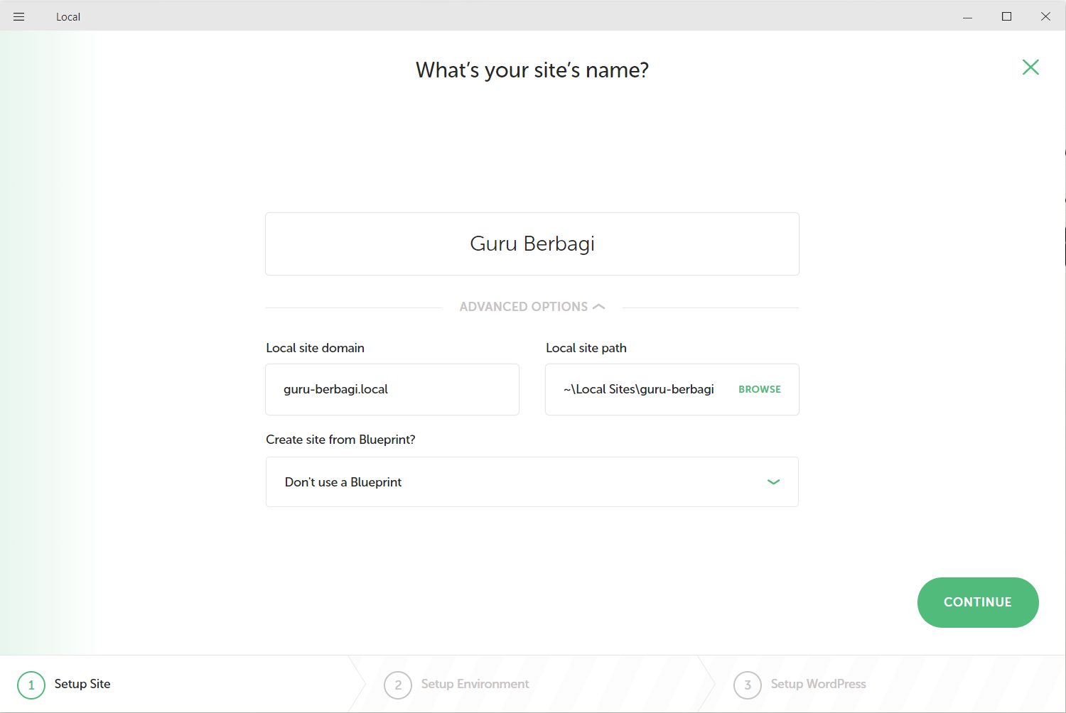 Cara install Wordpress di local tanpa perlu tahu database atau webserver