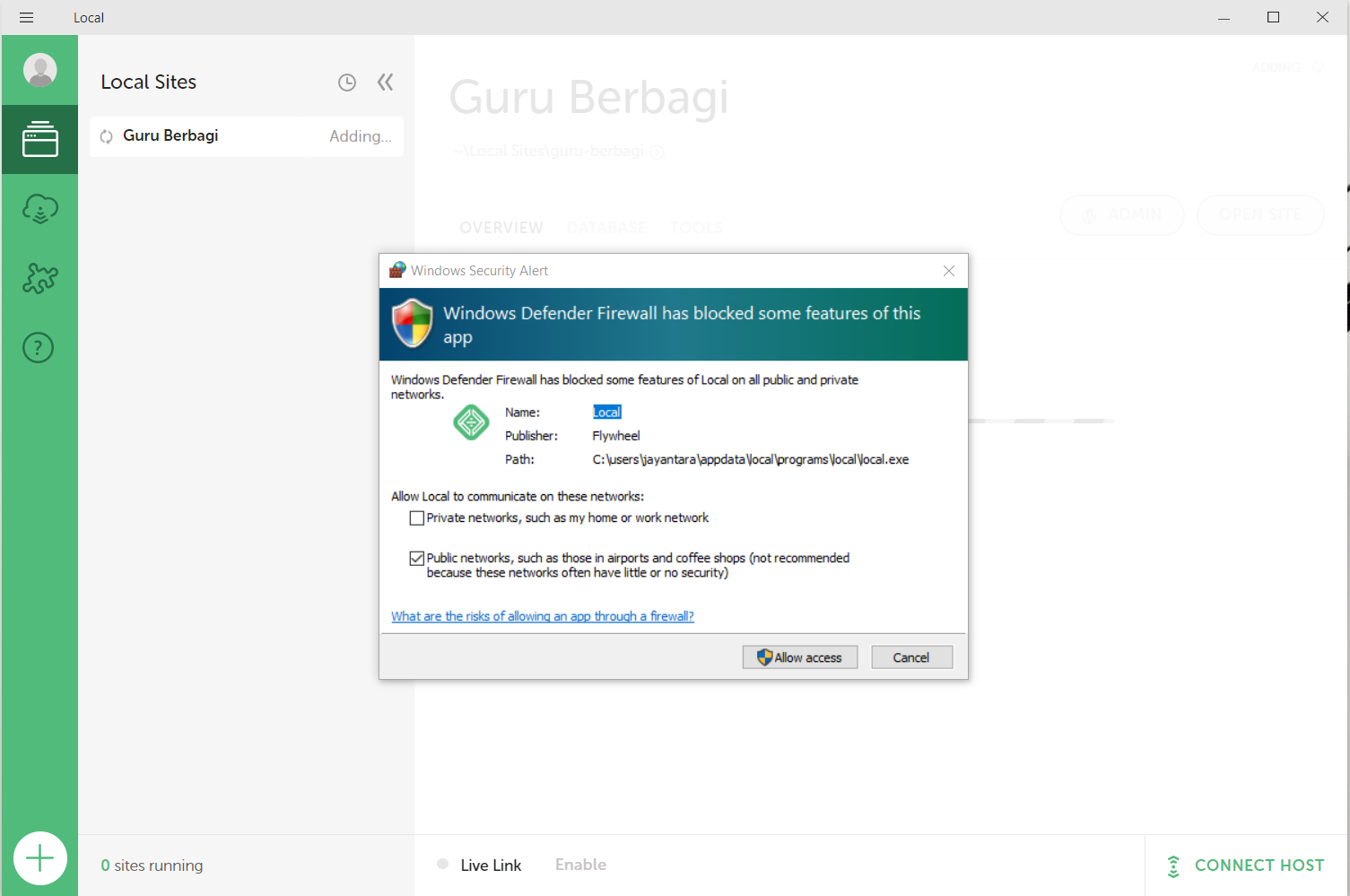Cara install Wordpress di local tanpa perlu tahu database atau webserver