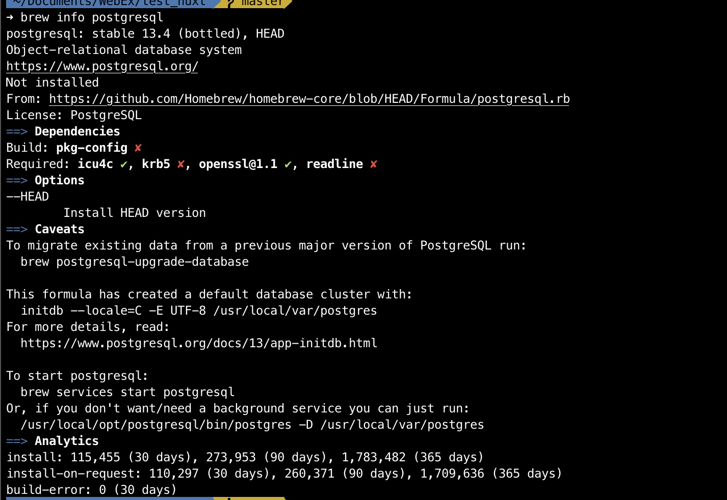 Cara install Postgresql di MacOS dengan Installer dan Homebrew