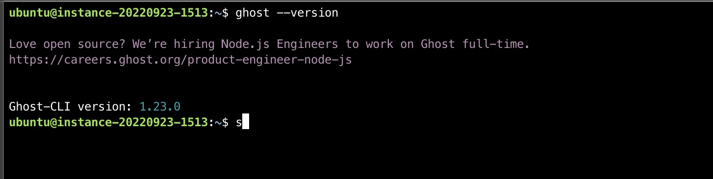 Cara self hosted Ghost CMS dengan nginx dan pm2
