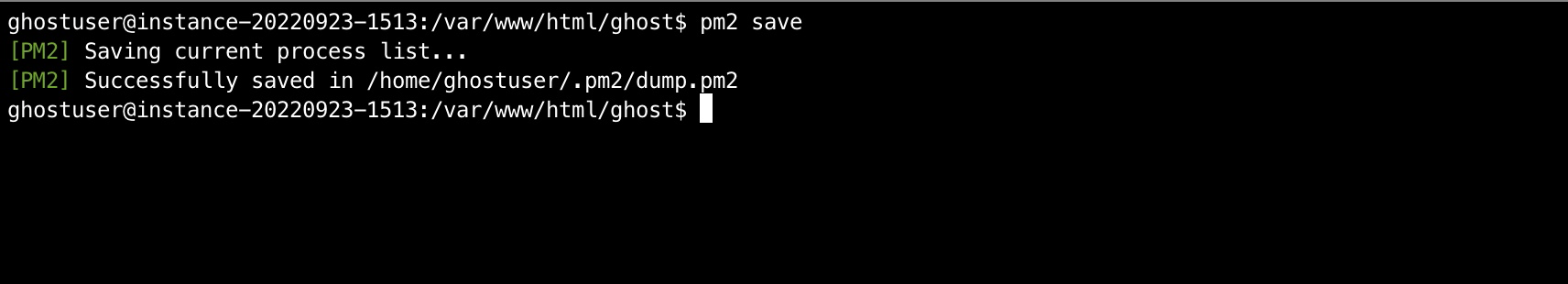 Cara self hosted Ghost CMS dengan nginx dan pm2