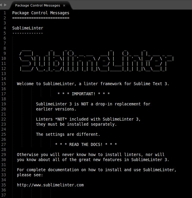 Cara mudah menginstall Linter di Sublime Text