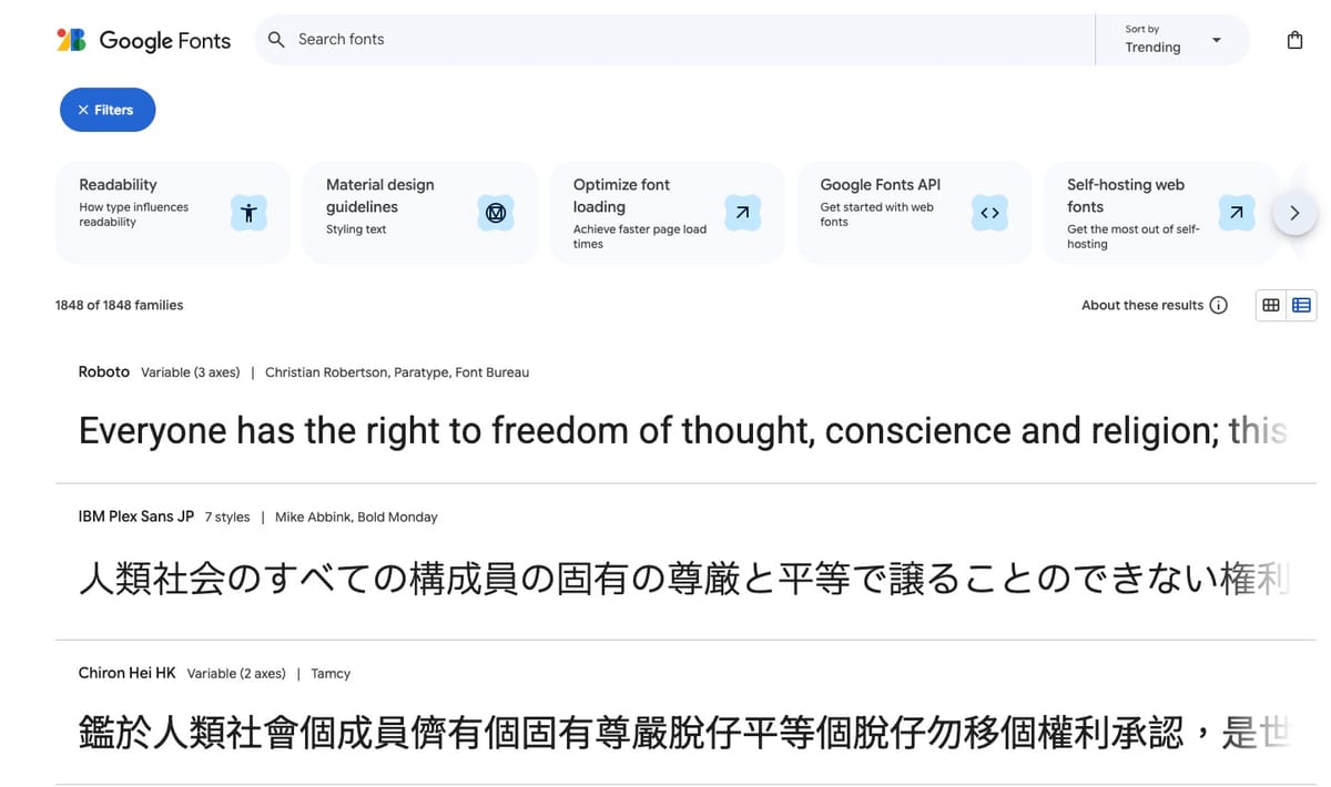 Bagaimana menggunakan Google Fonts di Web/Blog