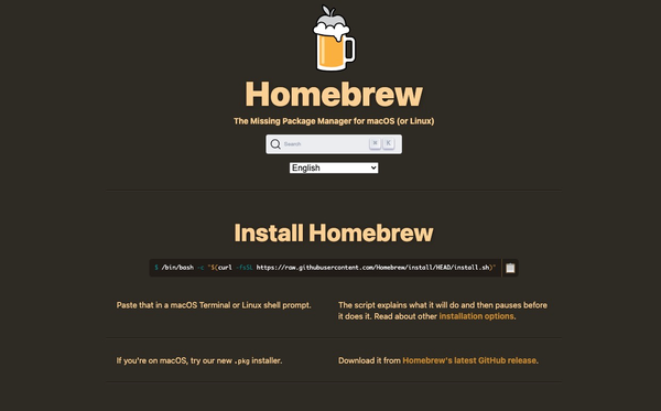 Cara mudah install Homebrew di Mac