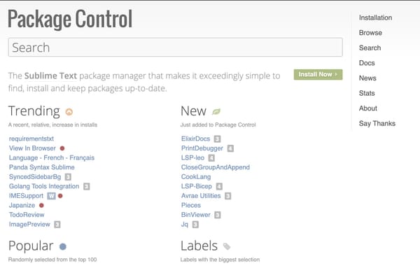 Cara install Package Control di Sublime Text - 2021